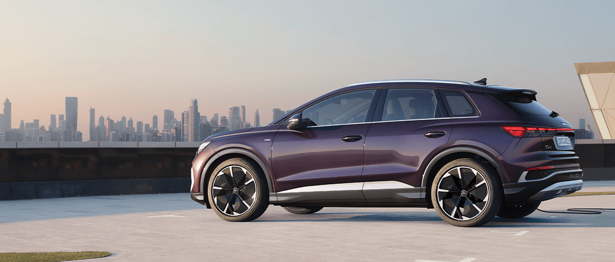 Der Audi Q4 e-tron